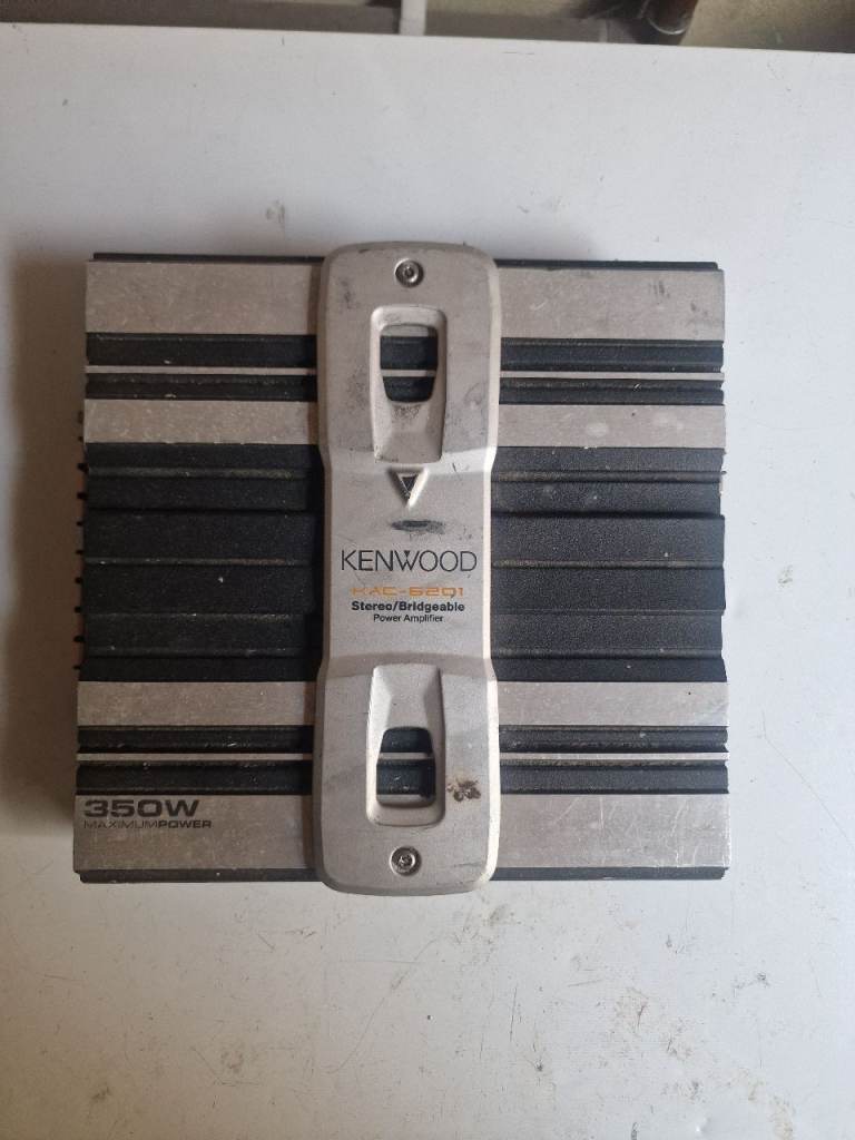 Kenwood KAC 6201 car audio amplifier