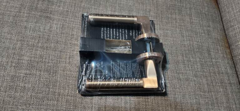 Bronze door handle lever