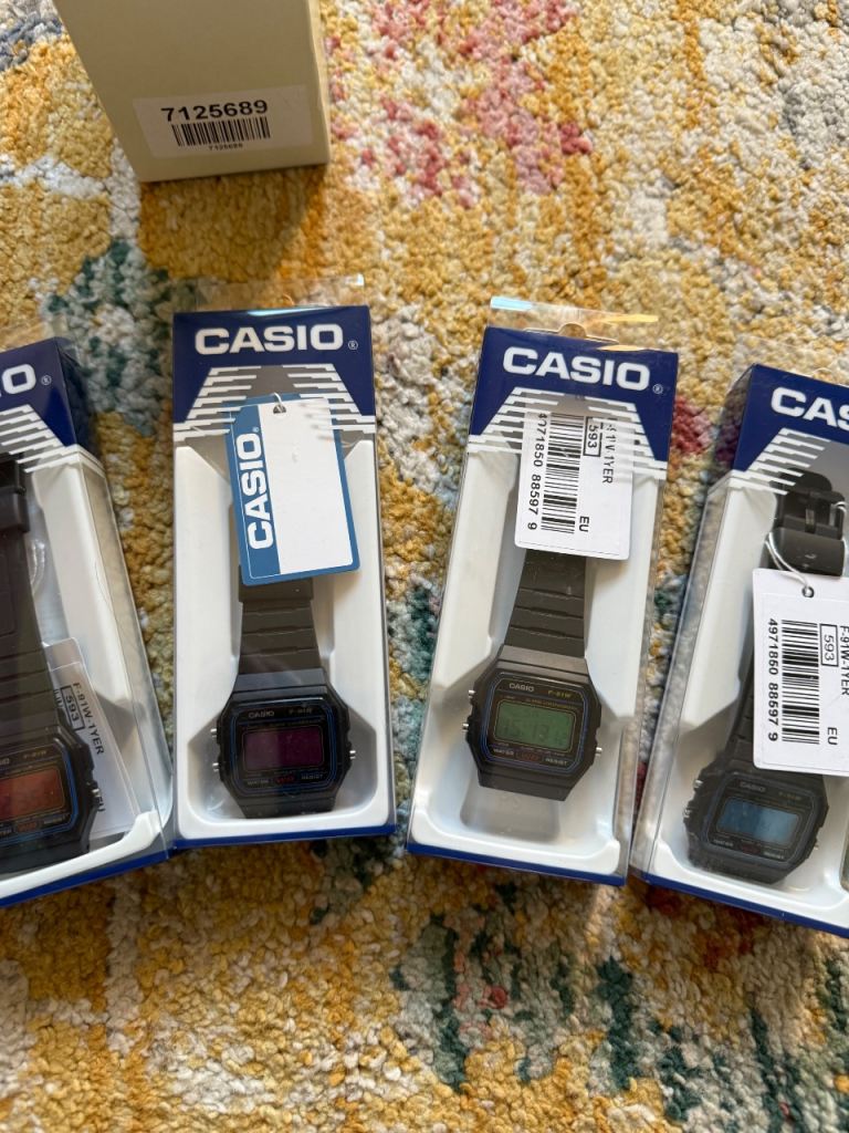 Casio F-91W New - Can be delivered locally 
