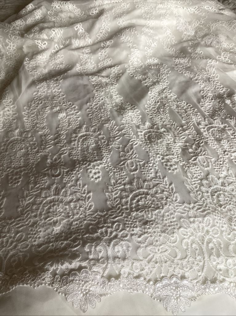 Ivory wedding dress uk 8 new