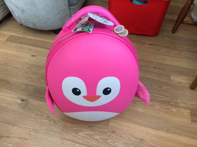 Kids Boppi Tiny Trekker Suitcase.