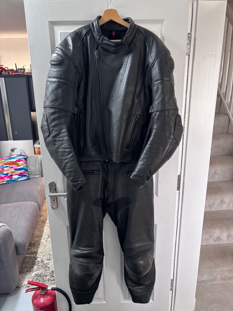 Hein Gericke two peice motorcycle leathers