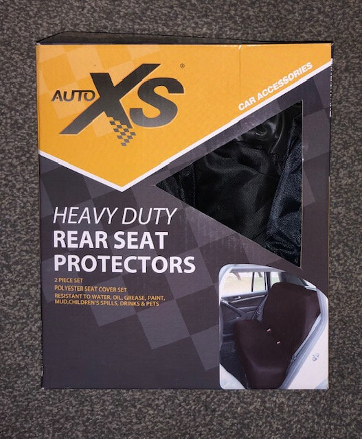 Rear Seat Protectors - 2 piece water resistant polyester seat cover