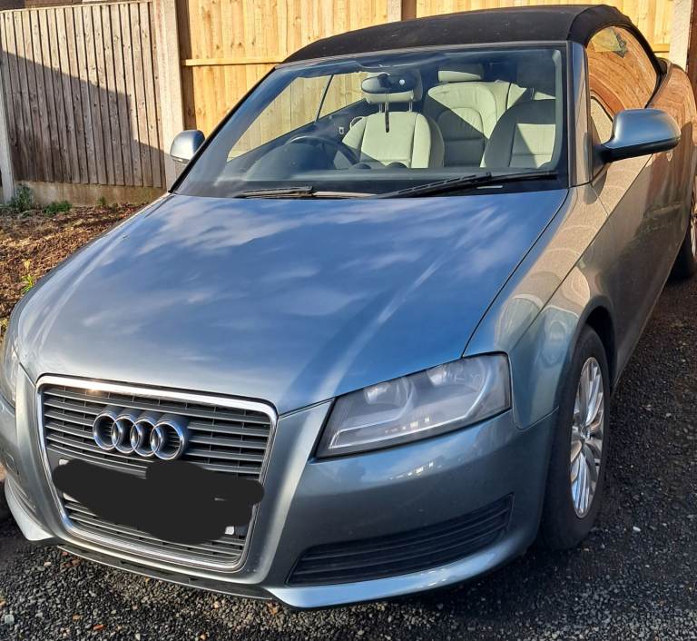 Audi A3 conertible 58 plate 1.9L Diesel