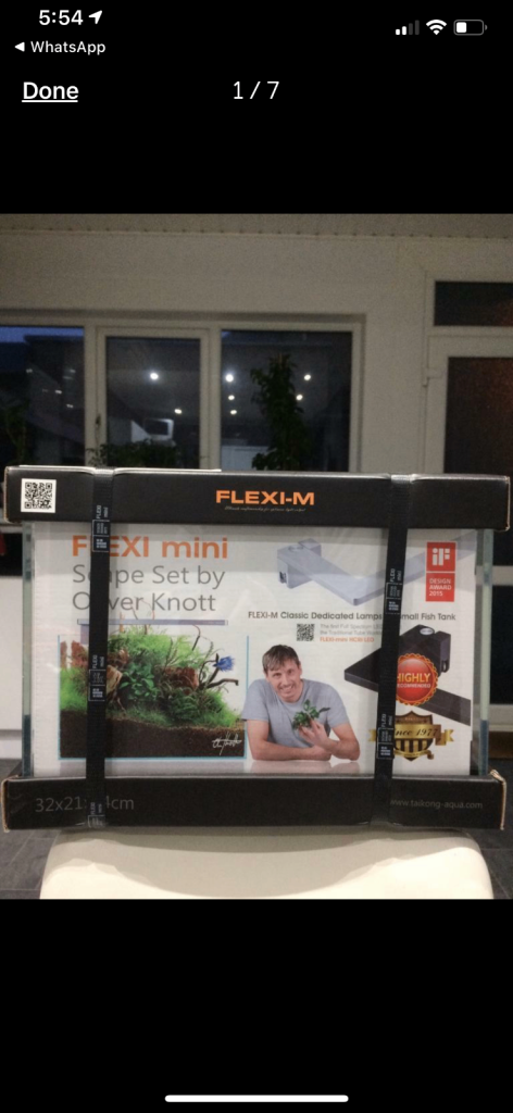 Aquarium (15L)- Sealed, Flexi Mini HCRI LED“