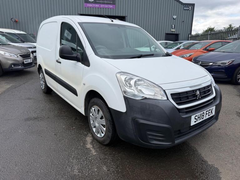 2018 Peugeot Partner 1.6 BlueHDi 855 SE L1 5dr Stop & Start PANEL VAN Diesel Manual
