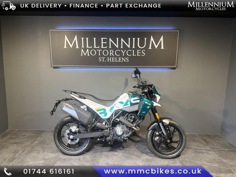 BENELLI BKX 125 S CBT LEARNER LEGAL ADVENTURE TOURER BIKE