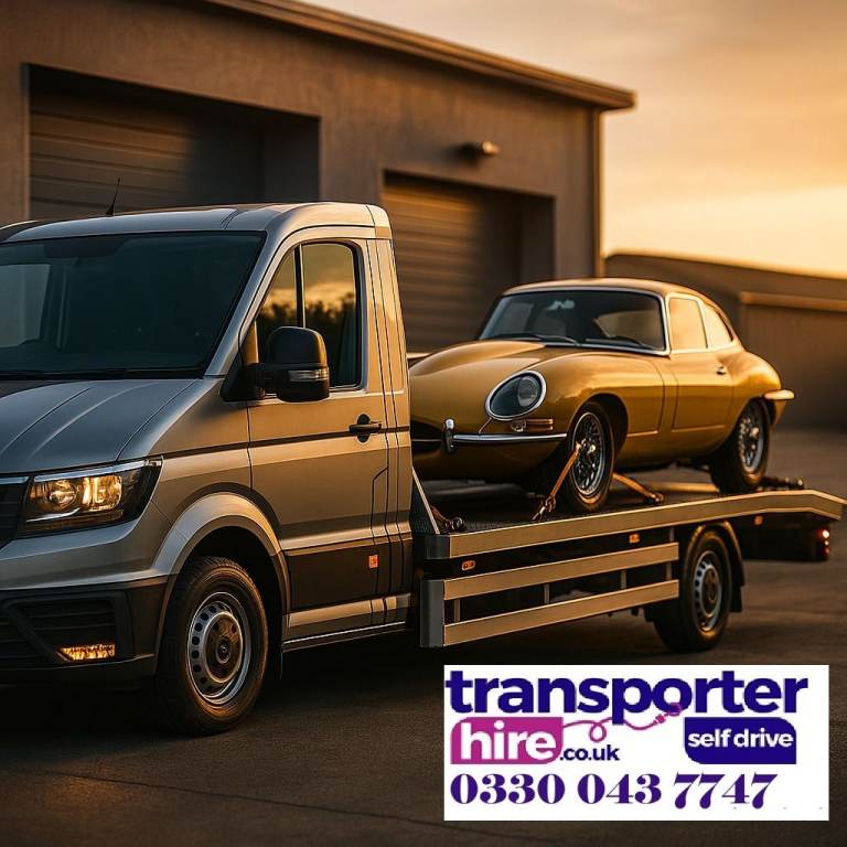 Car Transporter Hire 3.5T – Birmingham – Self Drive – Insurance Included