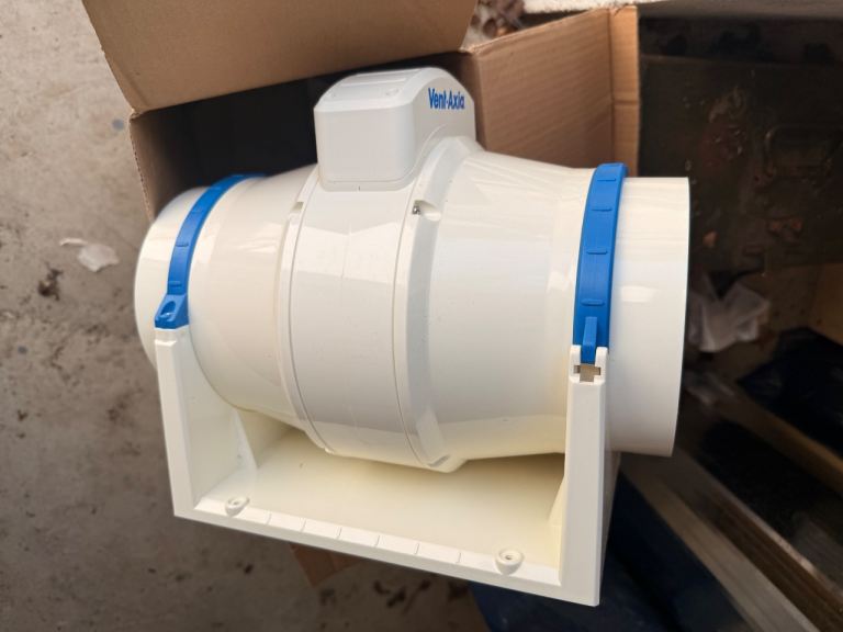 New Vent-Axia ACM150 Inline Mixed Flow Fan