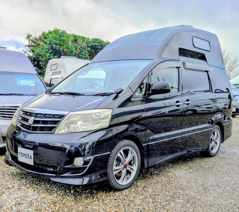 2008 TOYOTA ALPHARD CAMPERVAN