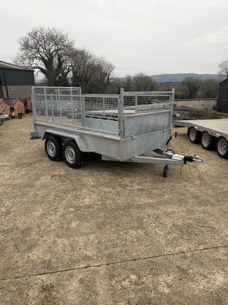 Car Trailer (Builders Trailer) - 10 x 5 - Galvanised