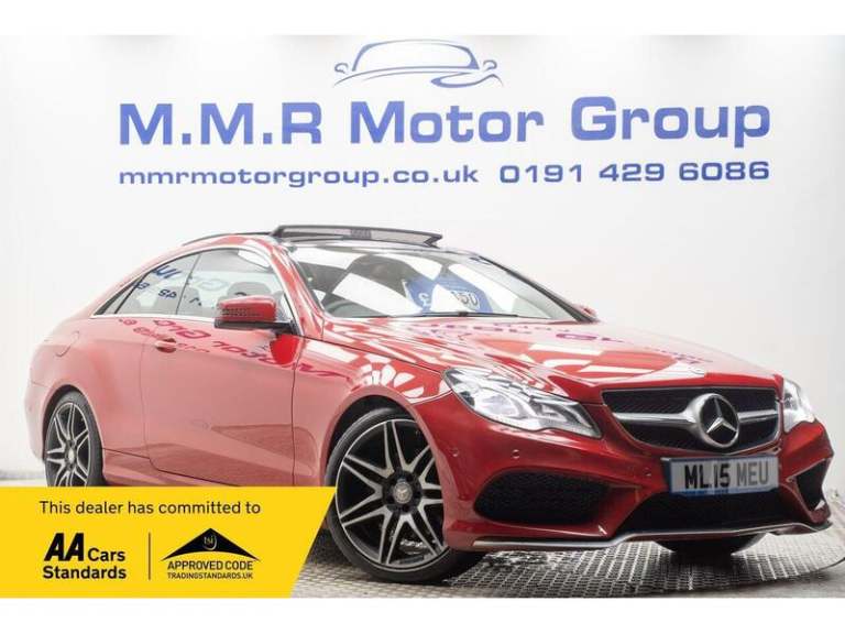 2015 Mercedes-Benz E Class 2.1 E250 CDI AMG Line Coupe 2dr Diesel G-Tronic+ Euro 5 (s/s) (204 ps)...