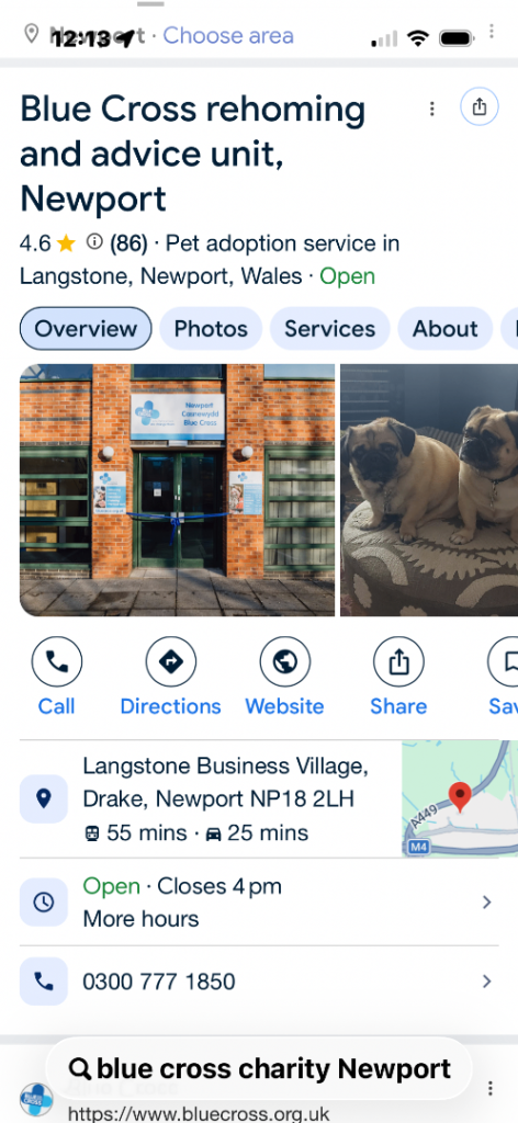 Hutches needed for Blue Cross Charity Newport 
