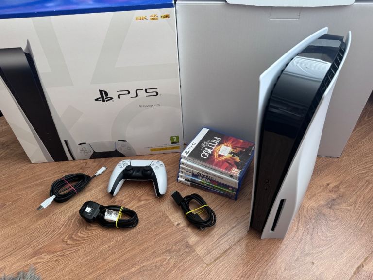 Ps5 boxed with games 