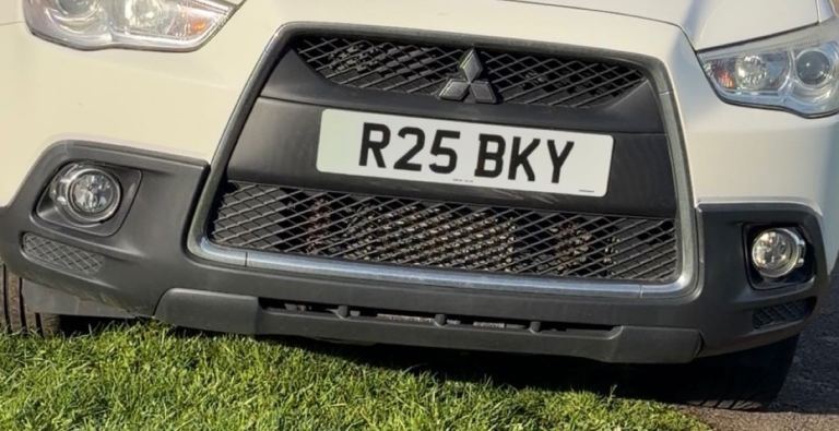 Private plate Becky