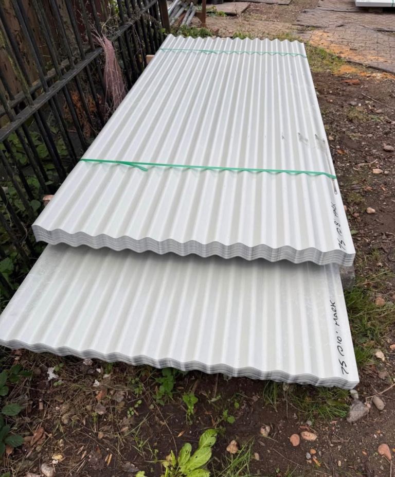 BRAND NEW - corrugated steel roofing sheets 