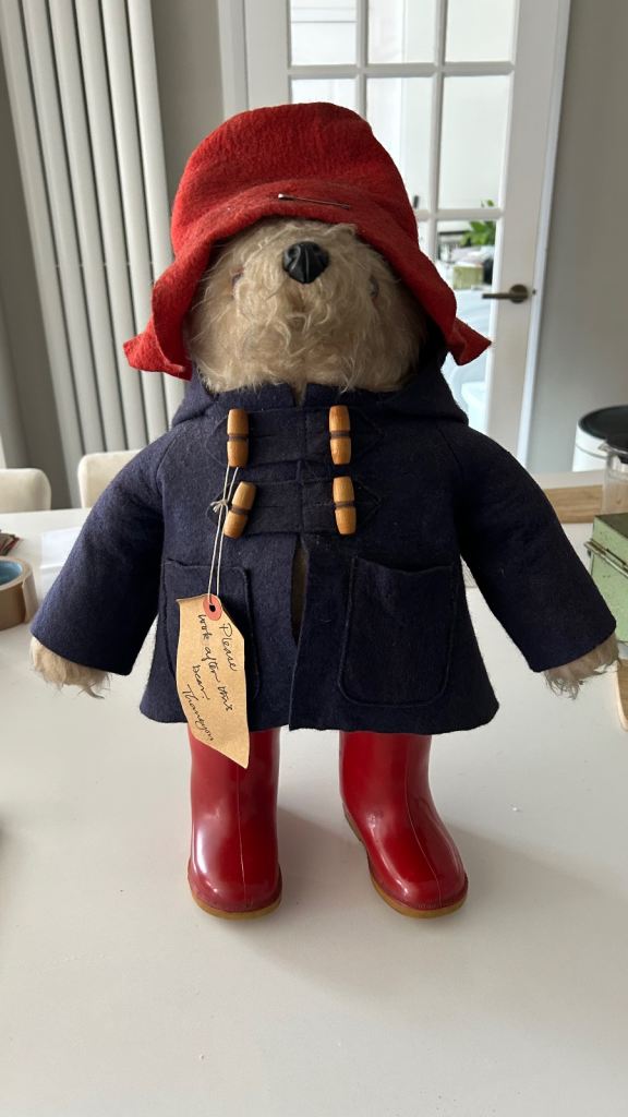 Collectible Gabrielle Paddington Bear Stuffed Toy with Tag
