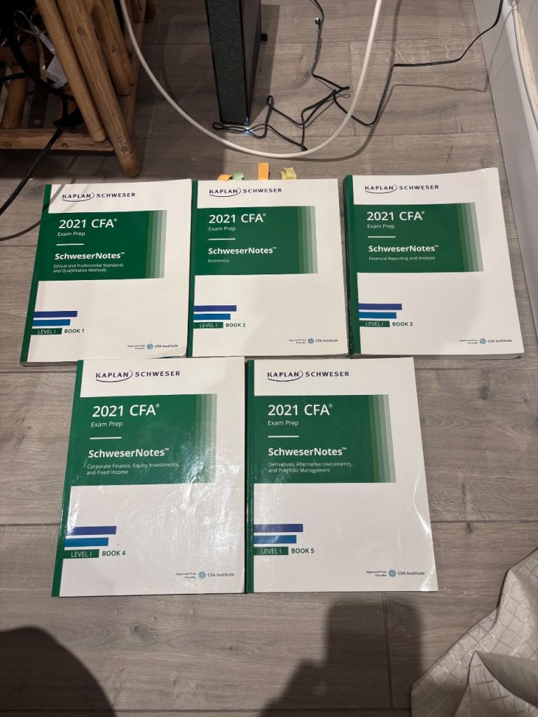 CFA level 1 Schweser Notes