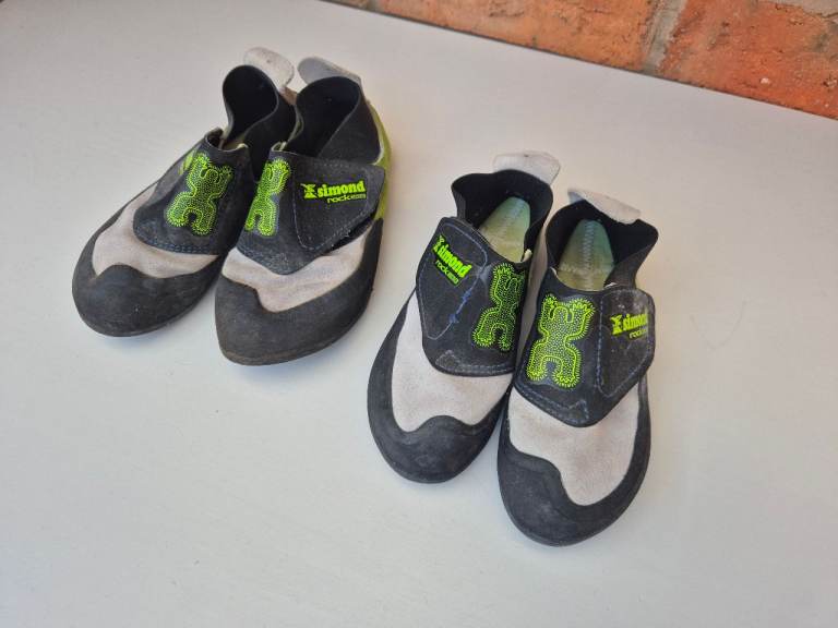 Kids climbing shoes 2 pairs ages 3-5