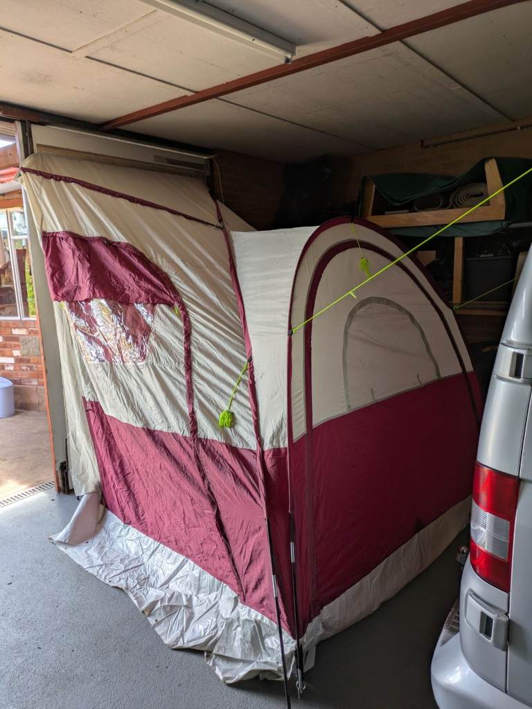 Caravan awning 