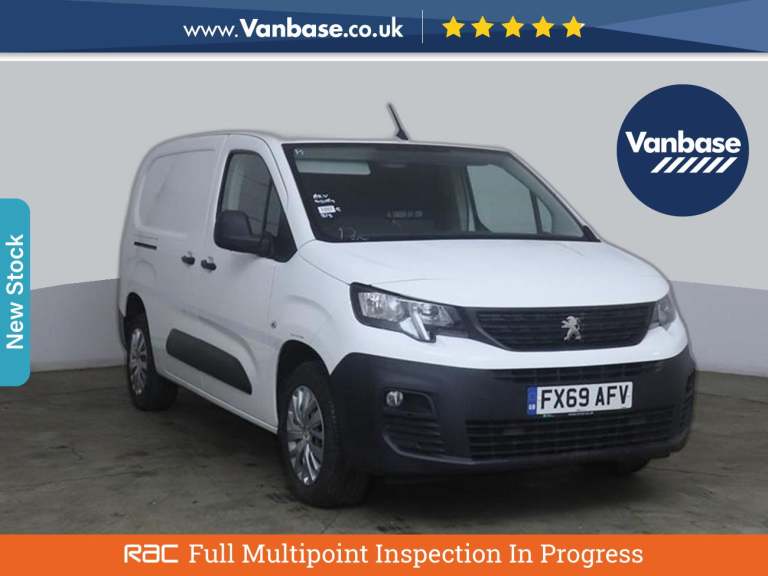 2019 Peugeot Partner 1.5 BlueHDi 950 Professional Long Panel Van 6dr Diesel Manual LWB Euro 6 (1 ...