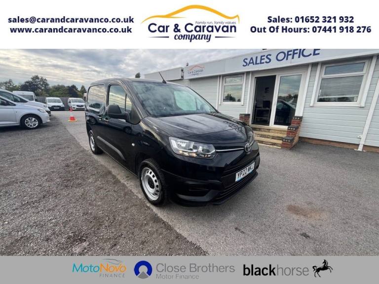 2022 22 TOYOTA PROACE CITY 1.5 BLUEHDI ACTIVE SHORT PANEL VAN 5DR DIESEL MANUAL 