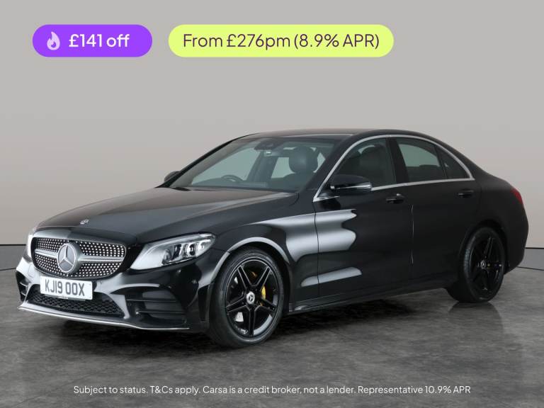 2019 Mercedes-Benz C Class C200 AMG Line Premium 4dr 9G-Tronic SALOON PETROL Automatic