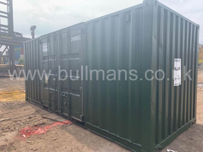20ft Shipping Container – Side Access Doors – Steel Storage Container