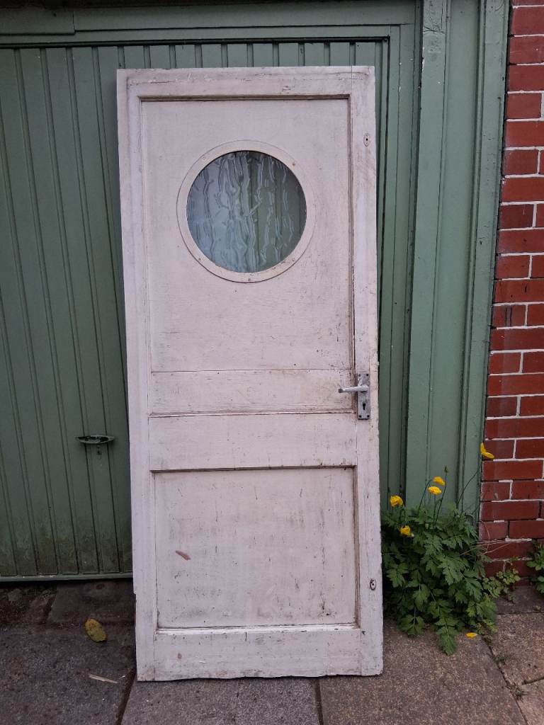 Glazed Vintage Door