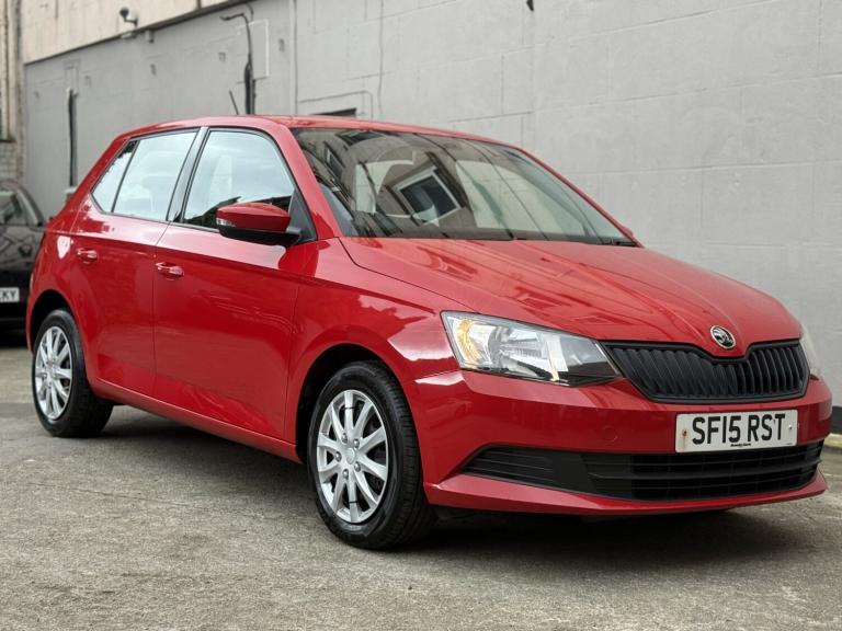 2015 SKODA FABIA 1.0 S Red Manual Petrol