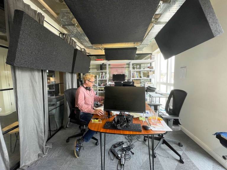 Podcast Studio | Soundproof Room | Office | Creative Space to Rent in Leyton East London E10 