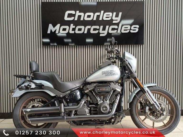 2021 Harley Davidson Low Ride 1888cc cruiser in silver,7369 miles