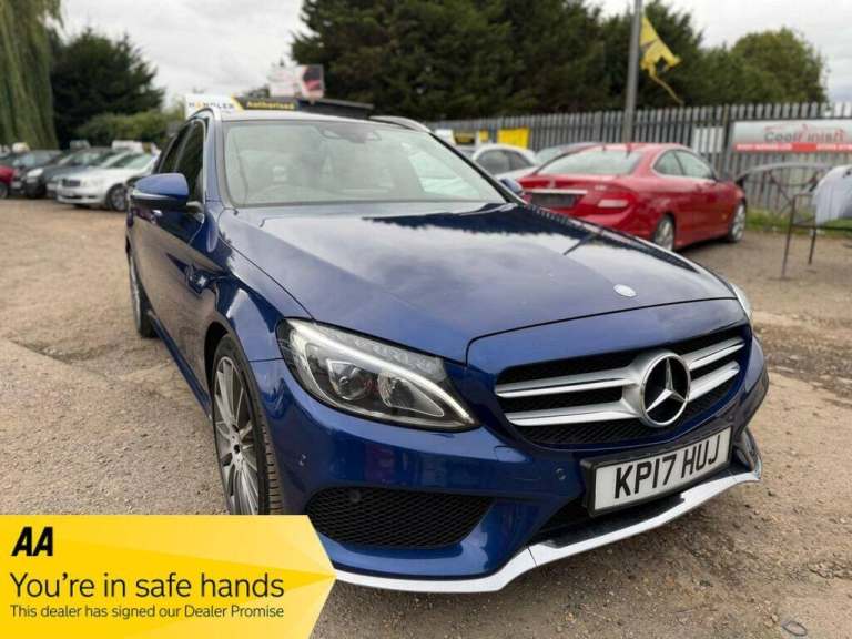 2017 Mercedes-Benz C Class 2.1 C250d AMG Line (Premium Plus) G-Tronic+ Euro 6 (s/s) 5dr ESTATE Di...