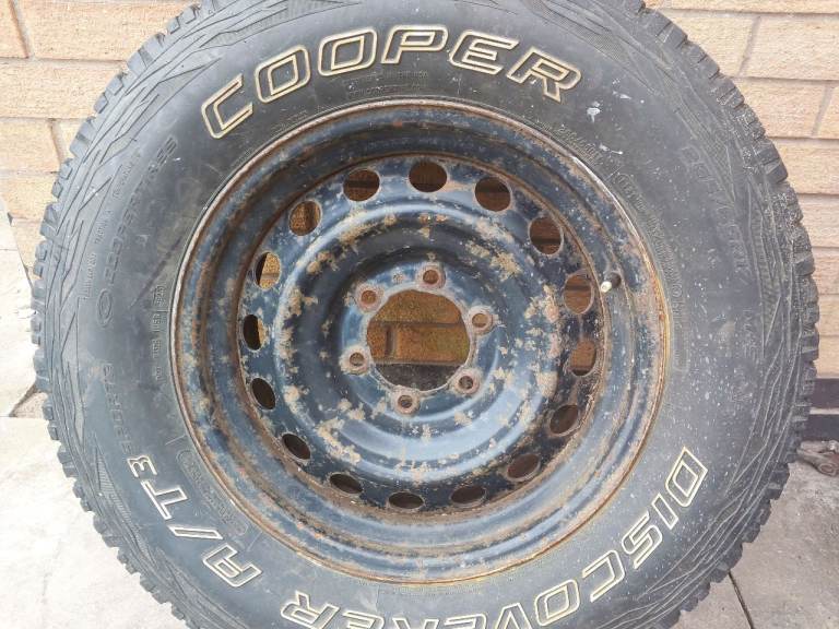 Spare complete wheel