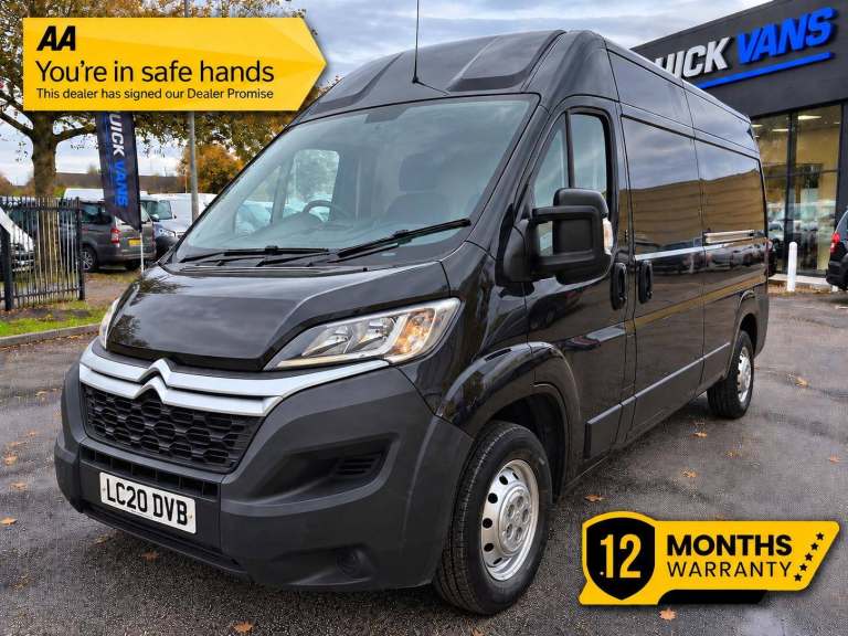 2020 Citroen Relay 2.2 BlueHDi 35 Enterprise Panel Van Diesel Manual