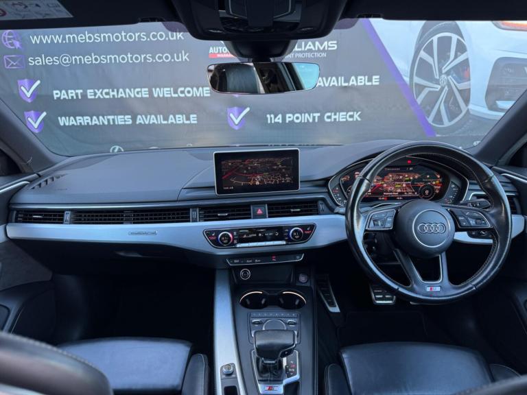 2017 Audi S4 3.0 TFSI V6 Tiptronic quattro Euro 6 (s/s) 4dr SALOON Petrol Automatic