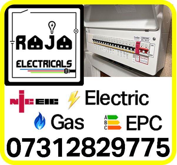 PROFESSIONAL ELECTRICIAN EICR LANDLORD SAFETY CERTIFICATES GAS EPC REWIRE FAULT FINDING EV CHARGER