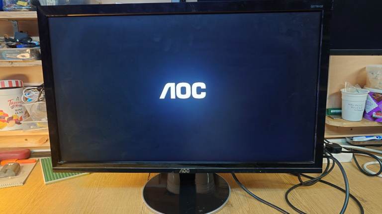 AOC 27 Inch Computer Monitor - Display/HDMI Ports