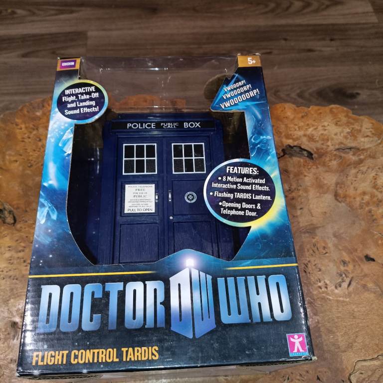 Doctor Who Flight Control TARDIS Toy – New in Box