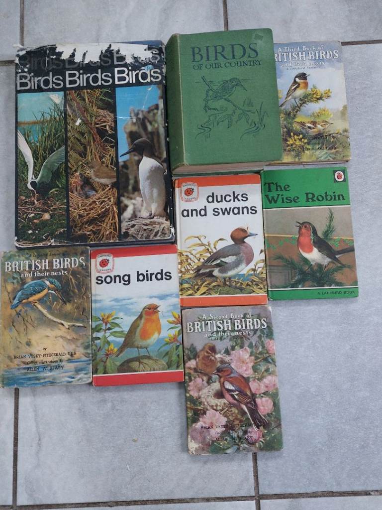 Selection of Vintage Bird Books – Good Condition