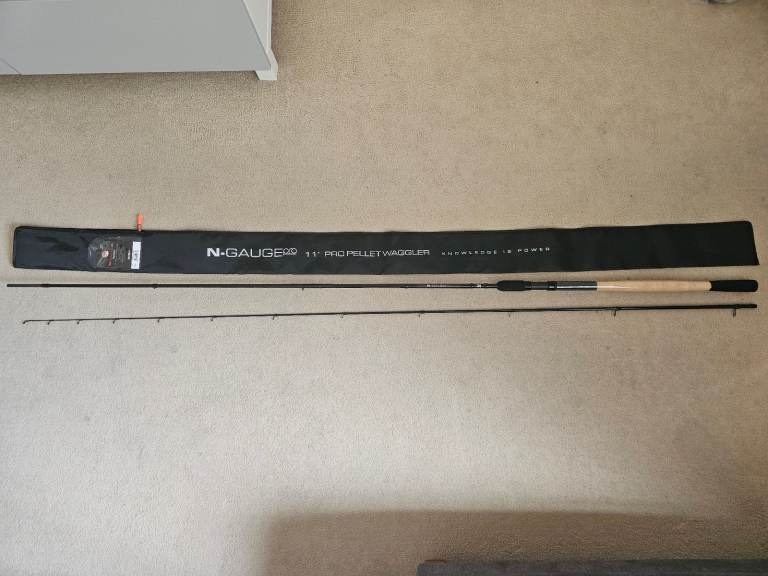 Guru N-Gauge 11ft Pro Pellet Waggler Rod, carp, coarse fishing. Brand New