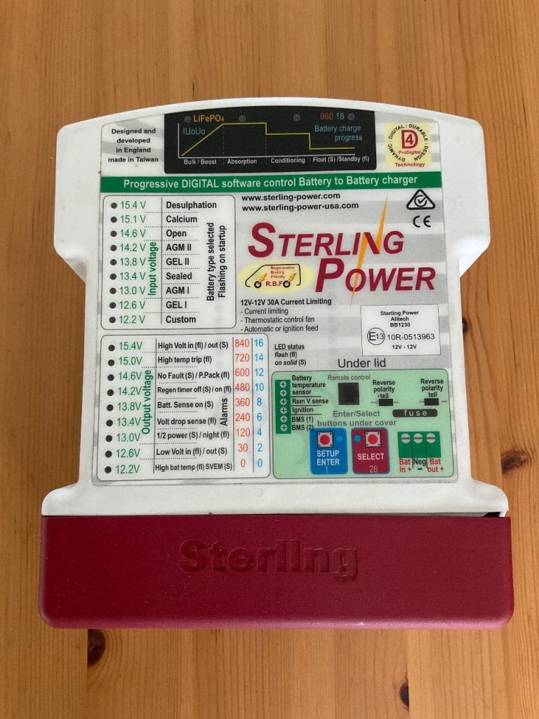 Sterling Power Battery to Battery charger bb1230