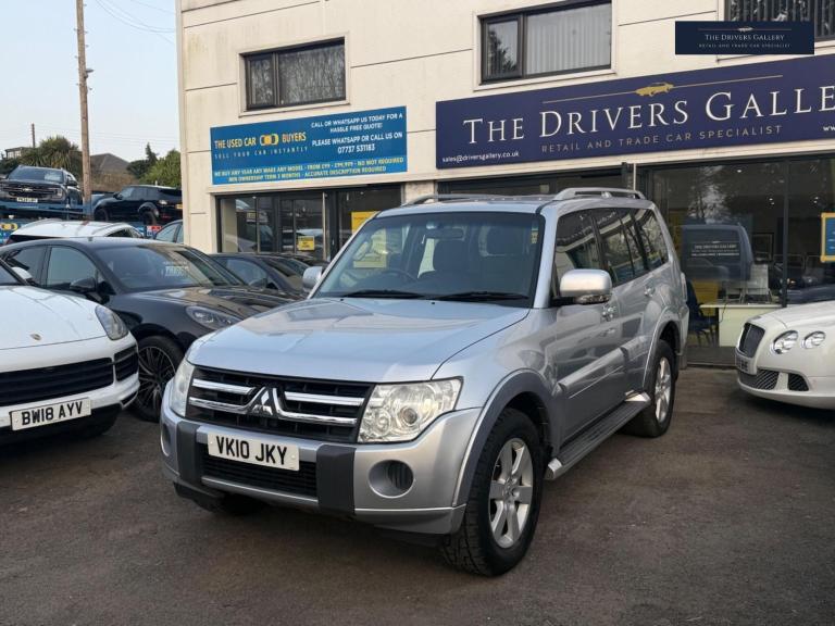 2010 Mitsubishi Shogun 3.2 DI-DC Equippe 4WD Euro 5 5dr LWB SUV Diesel Manual