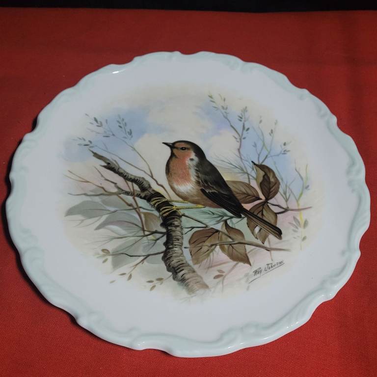 Royal Albert The Woodland Birds Collection Robin Collectors Plate Perfect Condition aa