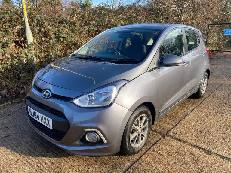 2014 Hyundai i10 1.0 Premium 5dr Grey 64k Miles FSH Years MOT Warranty £20 Road Tax HATCHBACK Pet...