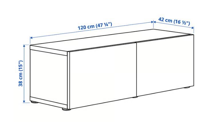 2 IKEA Besta units With Red Gloss Doors & 4 Shelves FREE DELIVERY 168