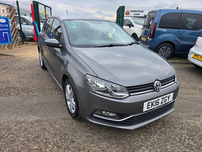 2016 Volkswagen Polo 1.2 TSI BlueMotion Tech Match Euro 6 (s/s) 5dr HATCHBACK Petrol Manual