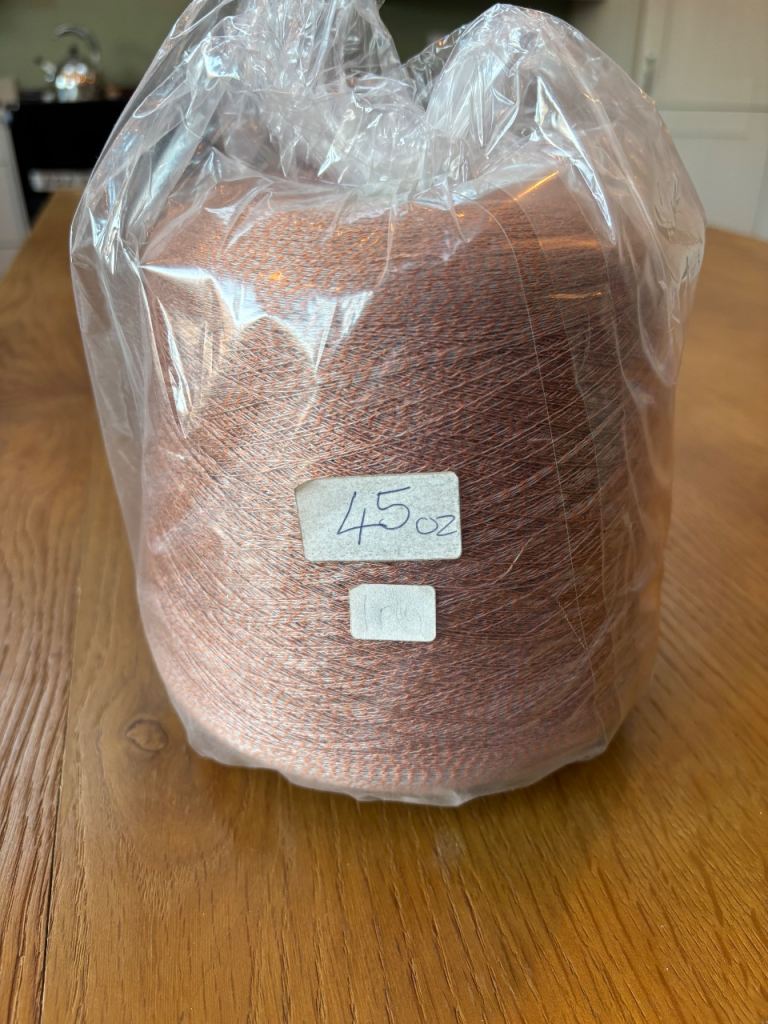 Machine knitting wool
