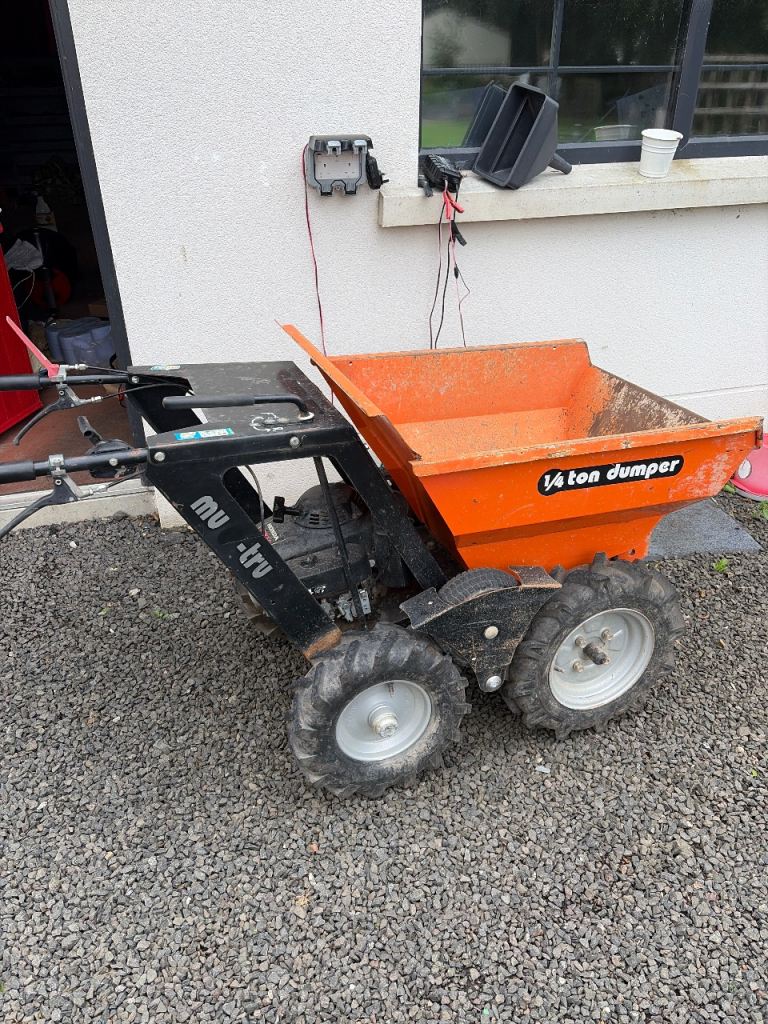 Muck Truck 4 wheel drive powered wheel barrow