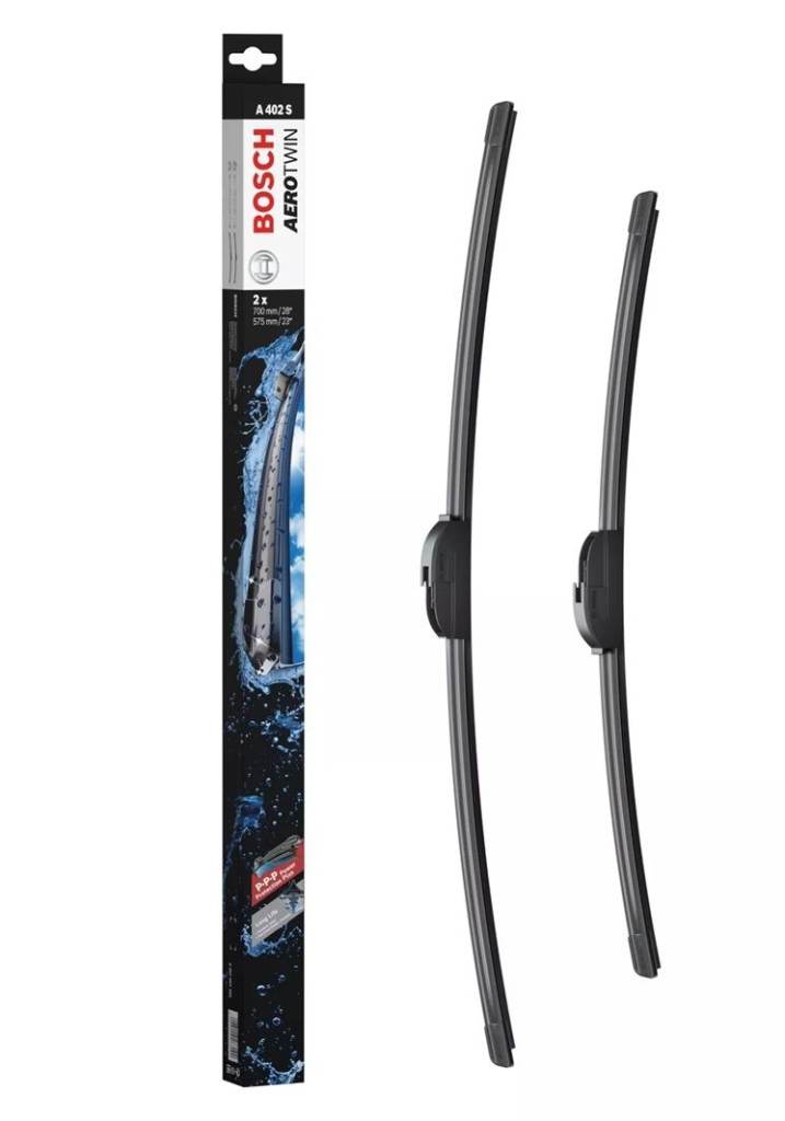 A402S BOSCH AEROTWIN Front Windscreen Wiper Blade Set - Honda Civic 2006 to 2011